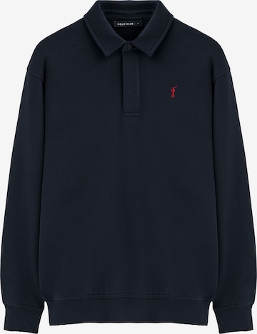 Polo Club Sweatshirt in Blau: Vorderseite