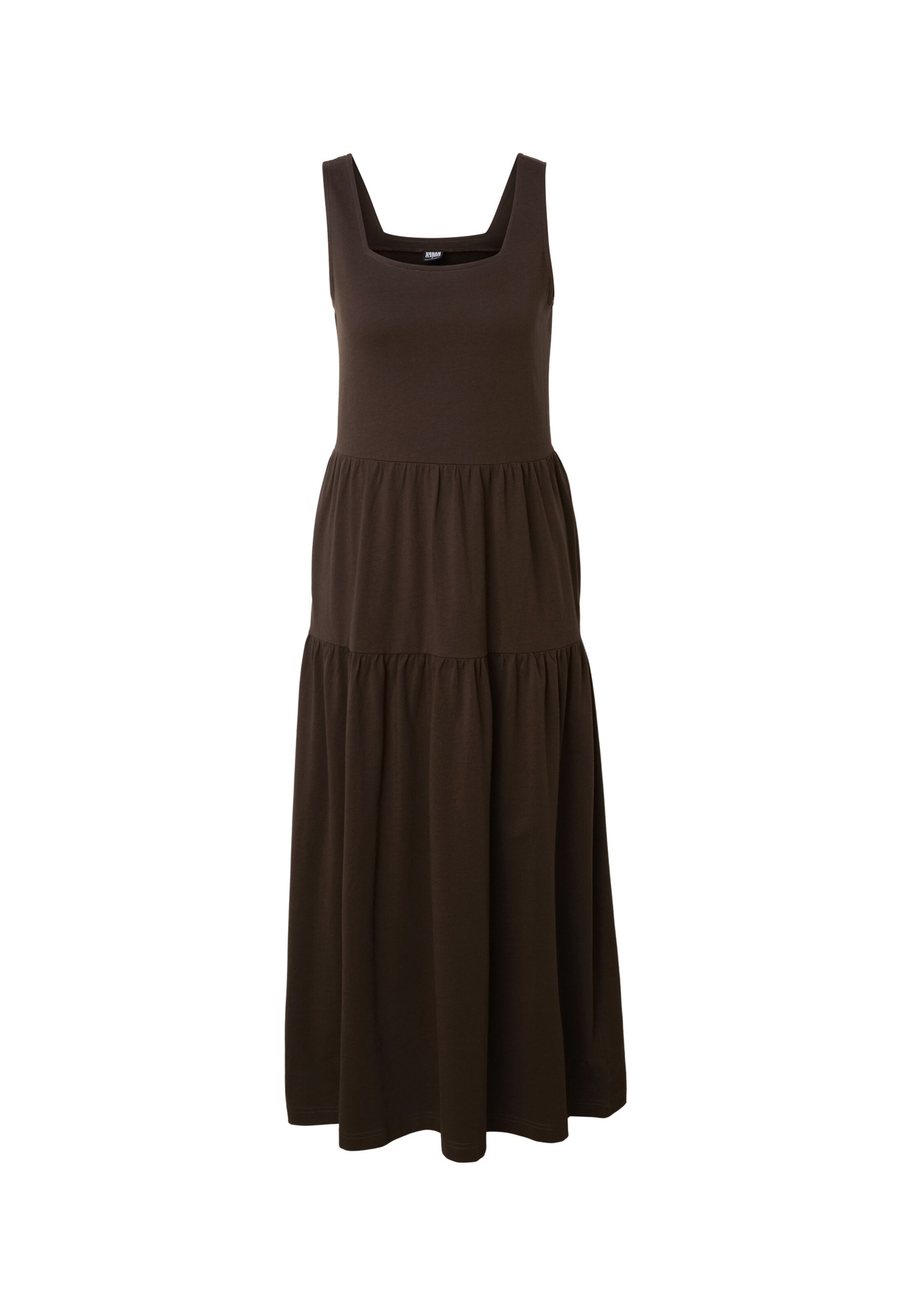 Robe 'Valance' Urban Classics en marron : devant