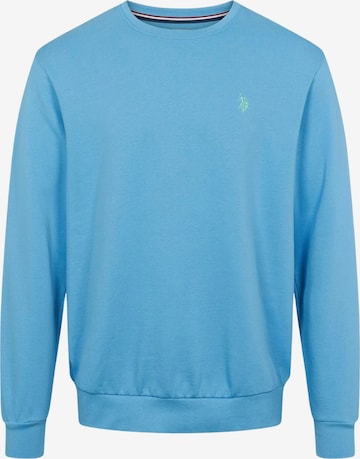 U.S. POLO ASSN. Sweatshirt 'Adler' in Blauw: voorkant