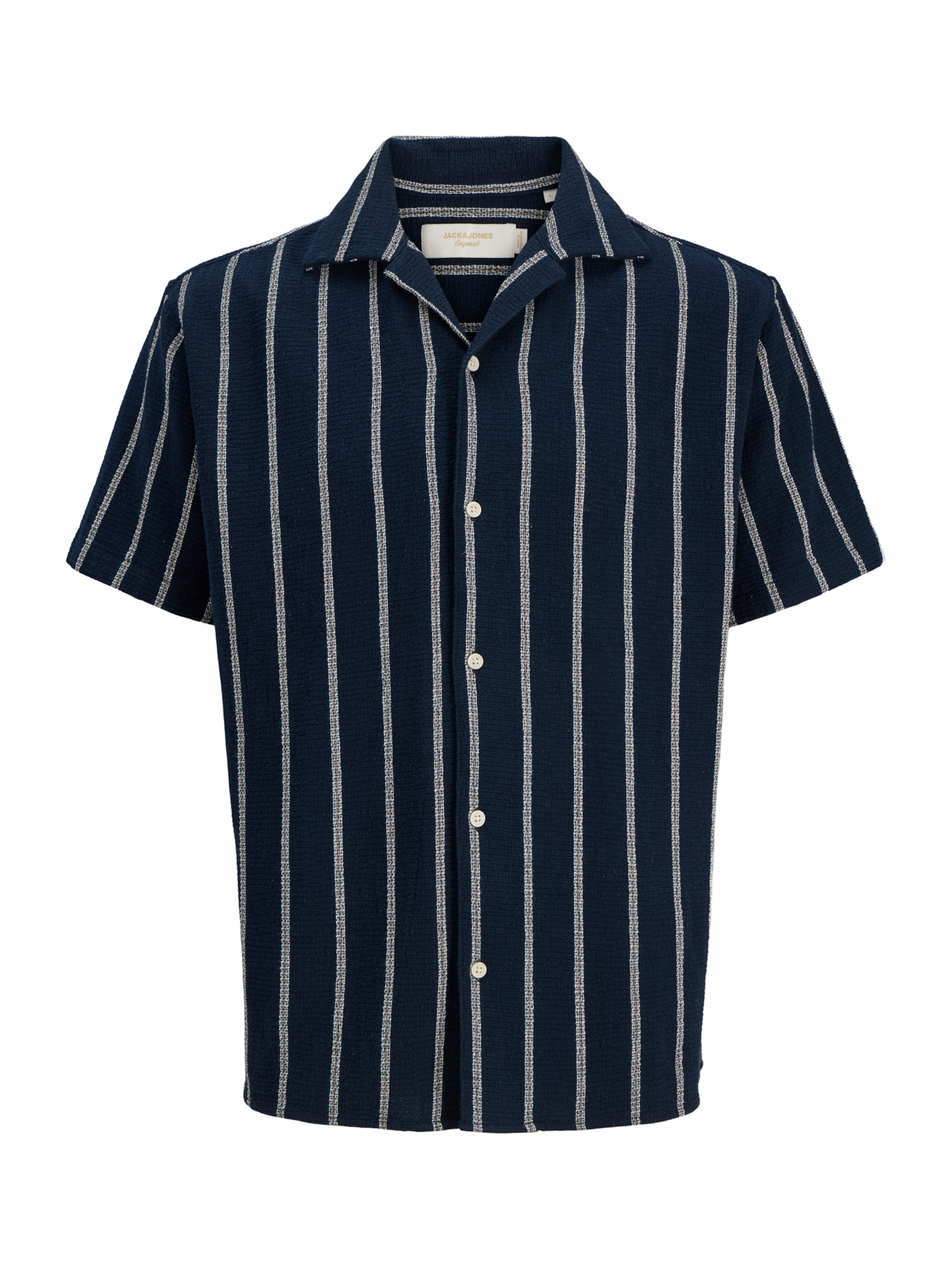 Jack & Jones Junior Regular fit Button Up Shirt 'JORCOBA' in Blue: front