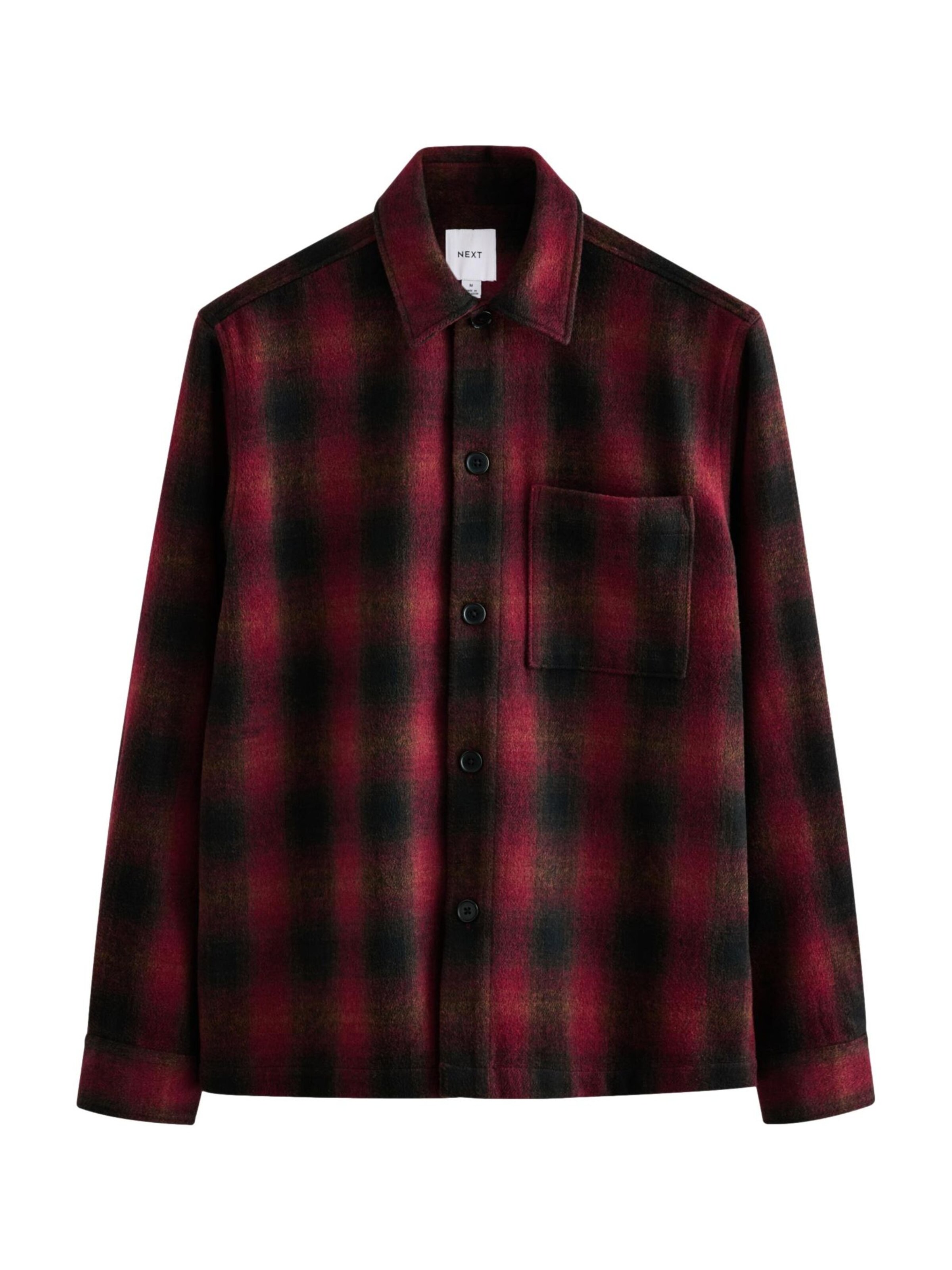 Next Regular Fit Skjorte i rød: forside