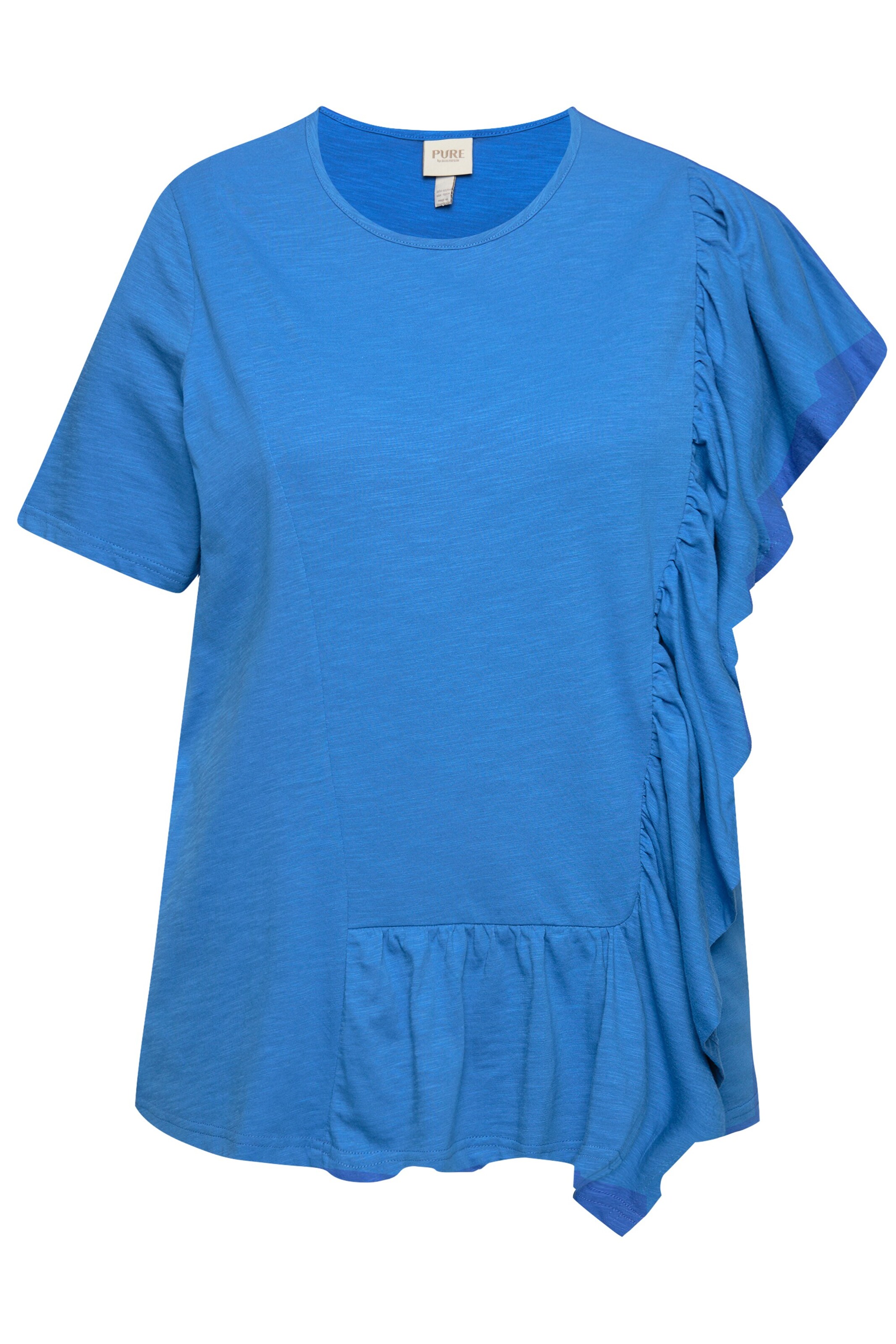 Ulla Popken Bluse in Blau: Vorderseite