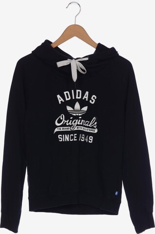 ADIDAS ORIGINALS Sweatshirt & Zip-Up Hoodie in M in Black: front