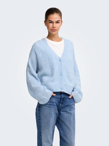 ONLY Cardigan 'ONLEVIA' i blå: forside