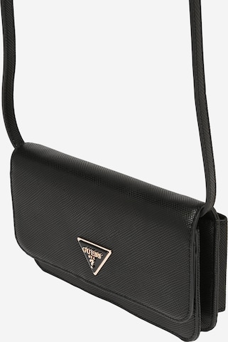 GUESS حقيبة تقليدية 'Laurel' بلون أسود: الأمام