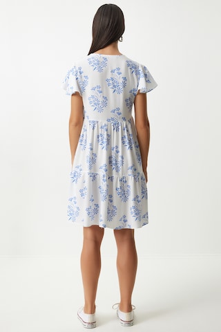 Happiness İstanbul Лятна рокля в бяло