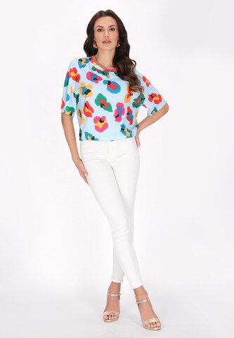 faina Shirt 'Fashion Look' in Blauw