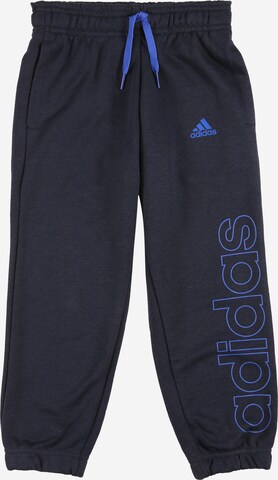 ADIDAS SPORTSWEAR Workout Pants in Blue: front