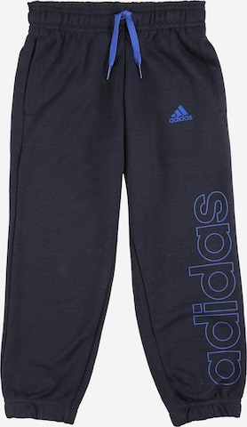 ADIDAS SPORTSWEAR Tapered Sports trousers in Blue: front