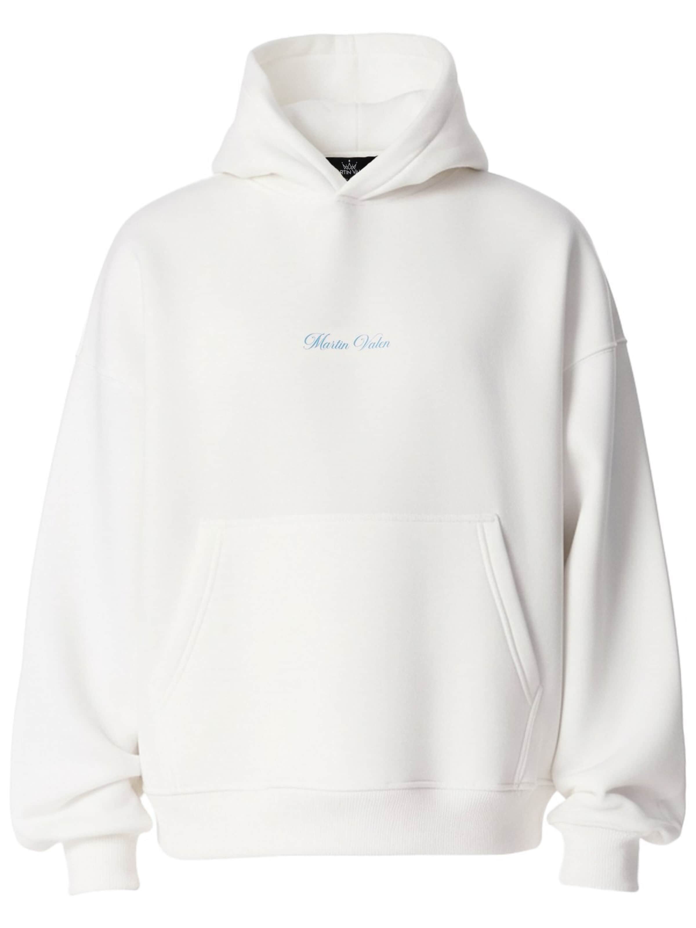 MARTIN VALEN Sports sweatshirt in White