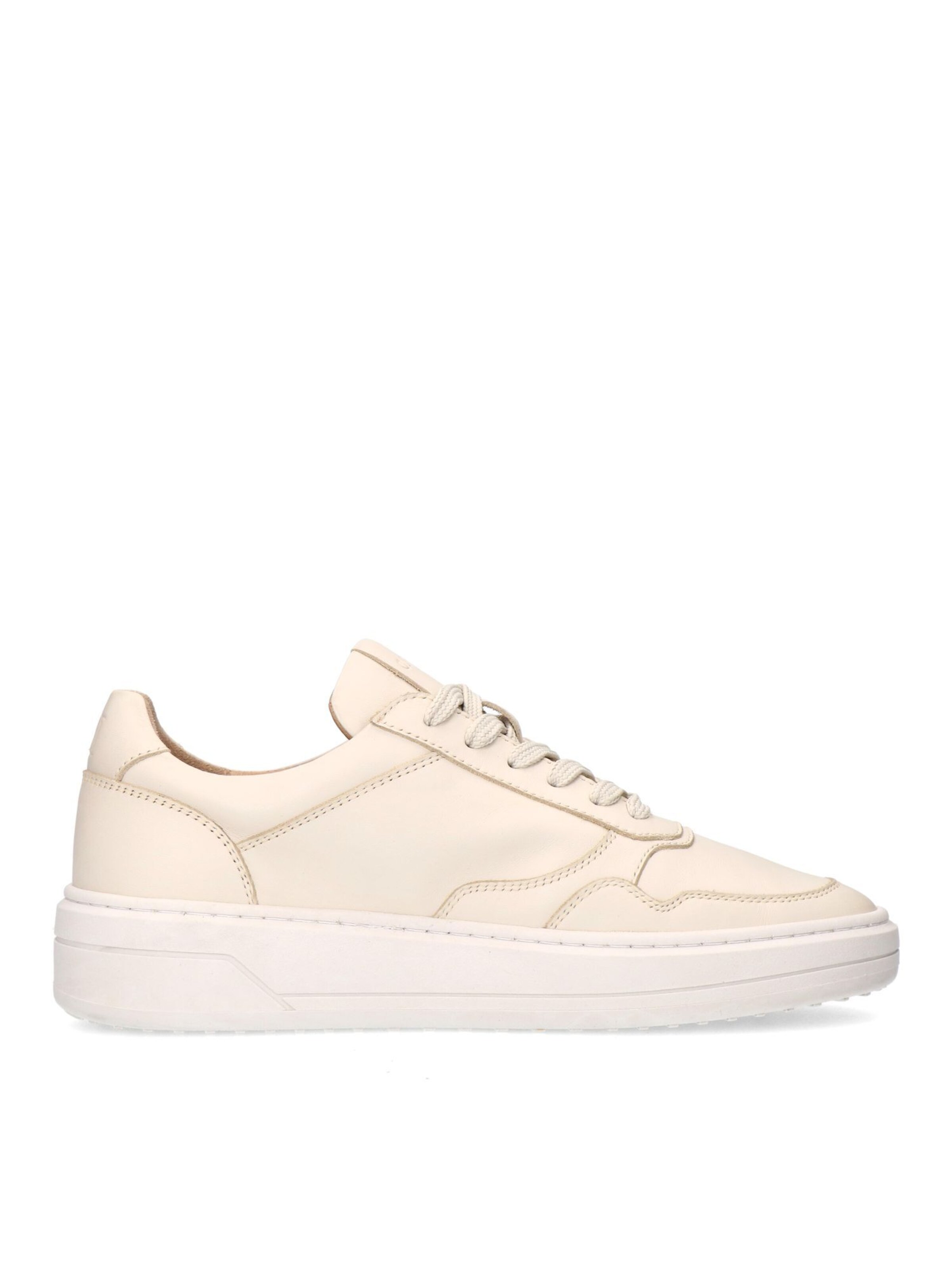 MANFIELD Sneakers laag in Beige