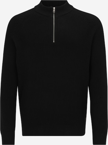 juoda Jack & Jones Plus Megztinis: priekis