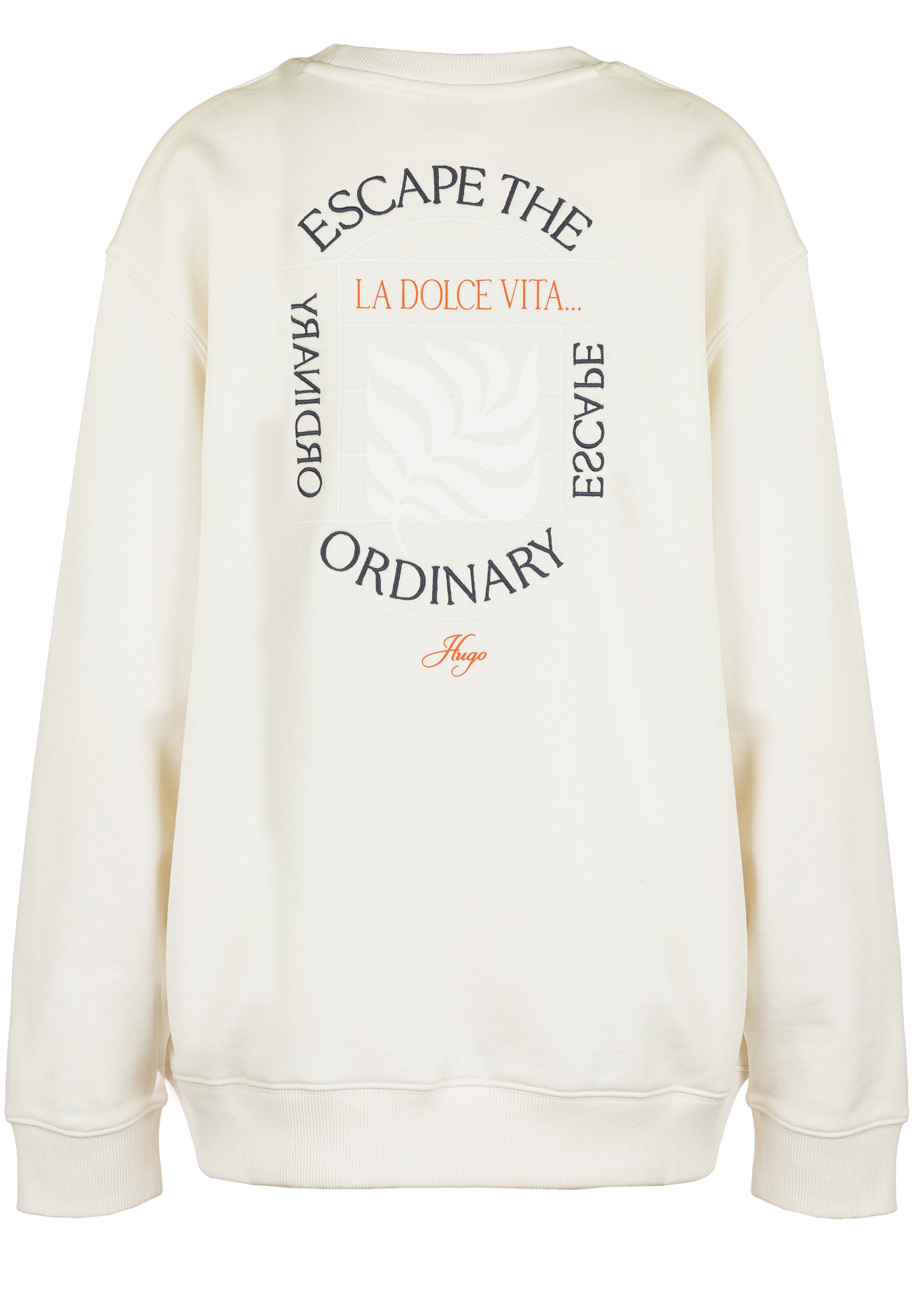 HUGO Sweatshirt in Weiß