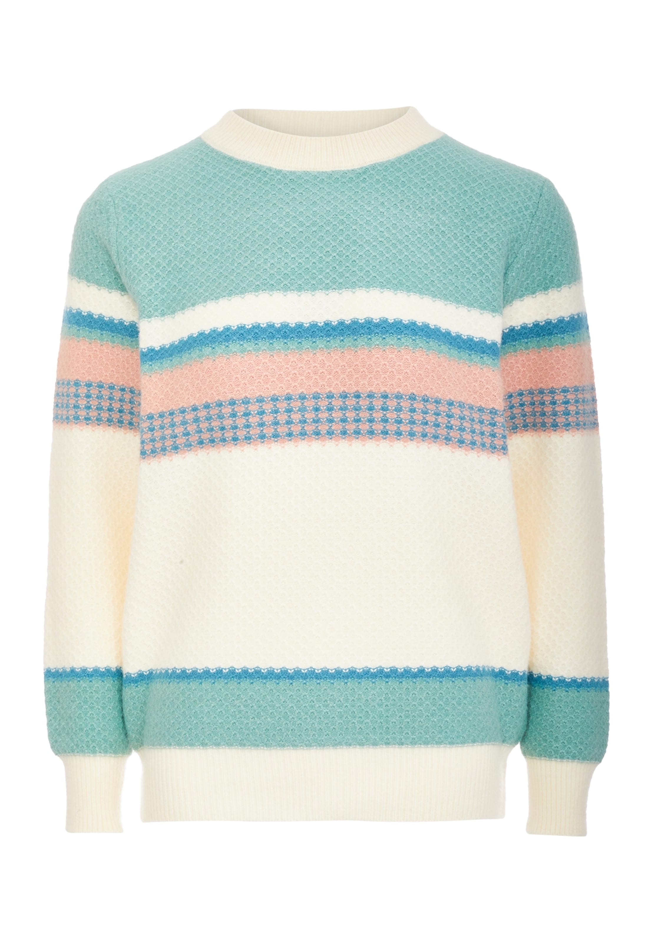 YASANNA Sweater in White: front