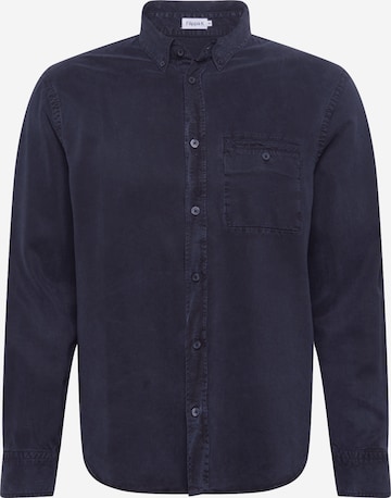 Coupe regular Chemise 'Zachary' Filippa K en noir : devant