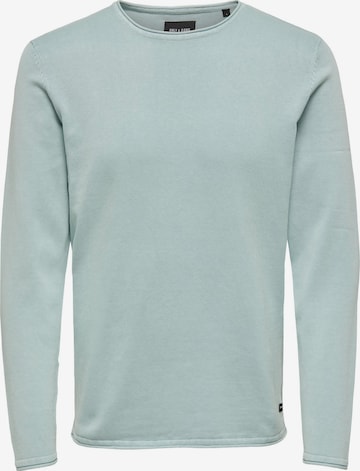 Only & Sons Pullover in Blau: Vorderseite