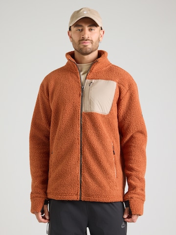 ICEPEAK Funktionele fleece-jas 'MOHAWK' in Bruin: voorkant