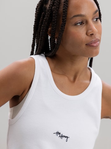 Hey Honey Top 'Rib Tank' in Wit