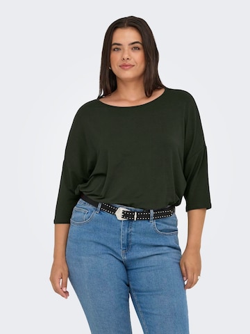 ONLY Carmakoma Shirt in Grün: Vorderseite