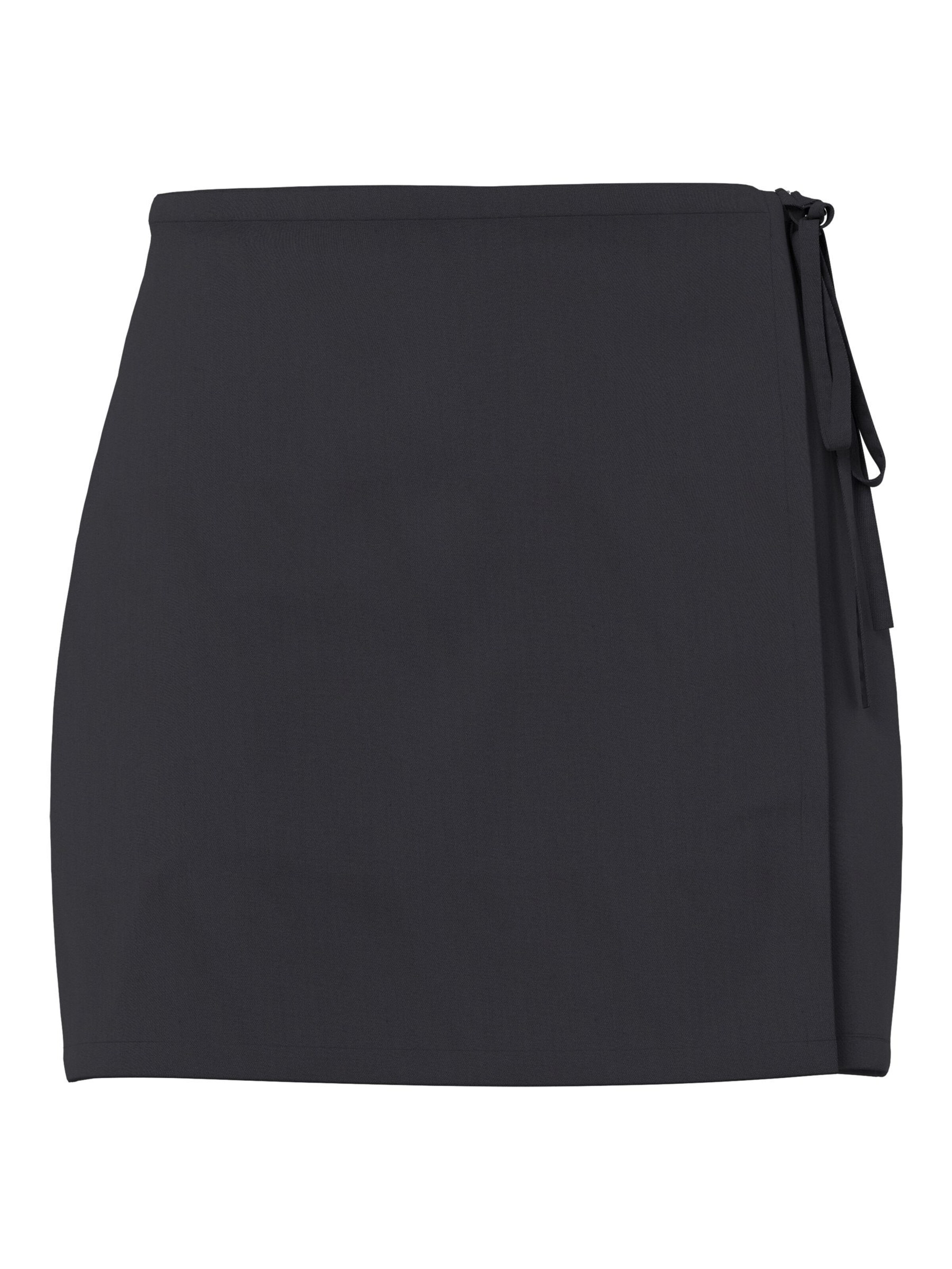 PIECES Nederdel 'PCBosella' i sort: forside