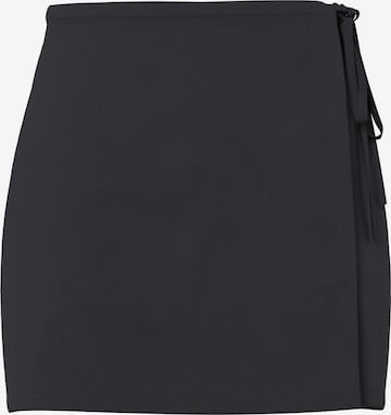 PIECES Nederdel 'PCBosella' i sort: forside