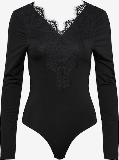 PIECES Shirt bodysuit 'Ilu' in Black, Item view