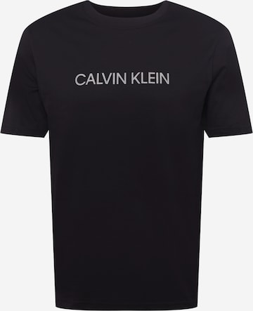Calvin Klein Performance T-Shirt in Schwarz: predná strana