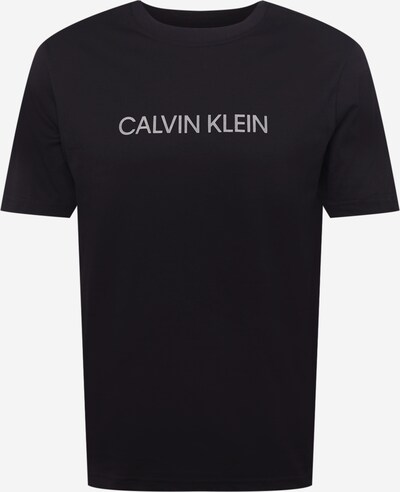 Tricou funcțional Calvin Klein Performance pe negru / alb, Vizualizare produs