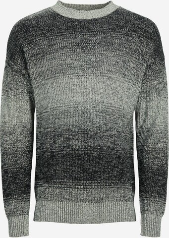 Pull-over 'Morgan' JACK & JONES en gris : devant