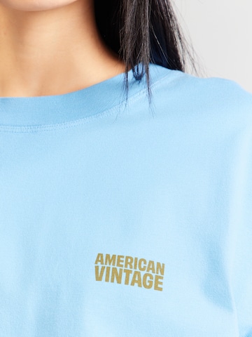 AMERICAN VINTAGE Koszulka oversize 'GIXY' w kolorze niebieski