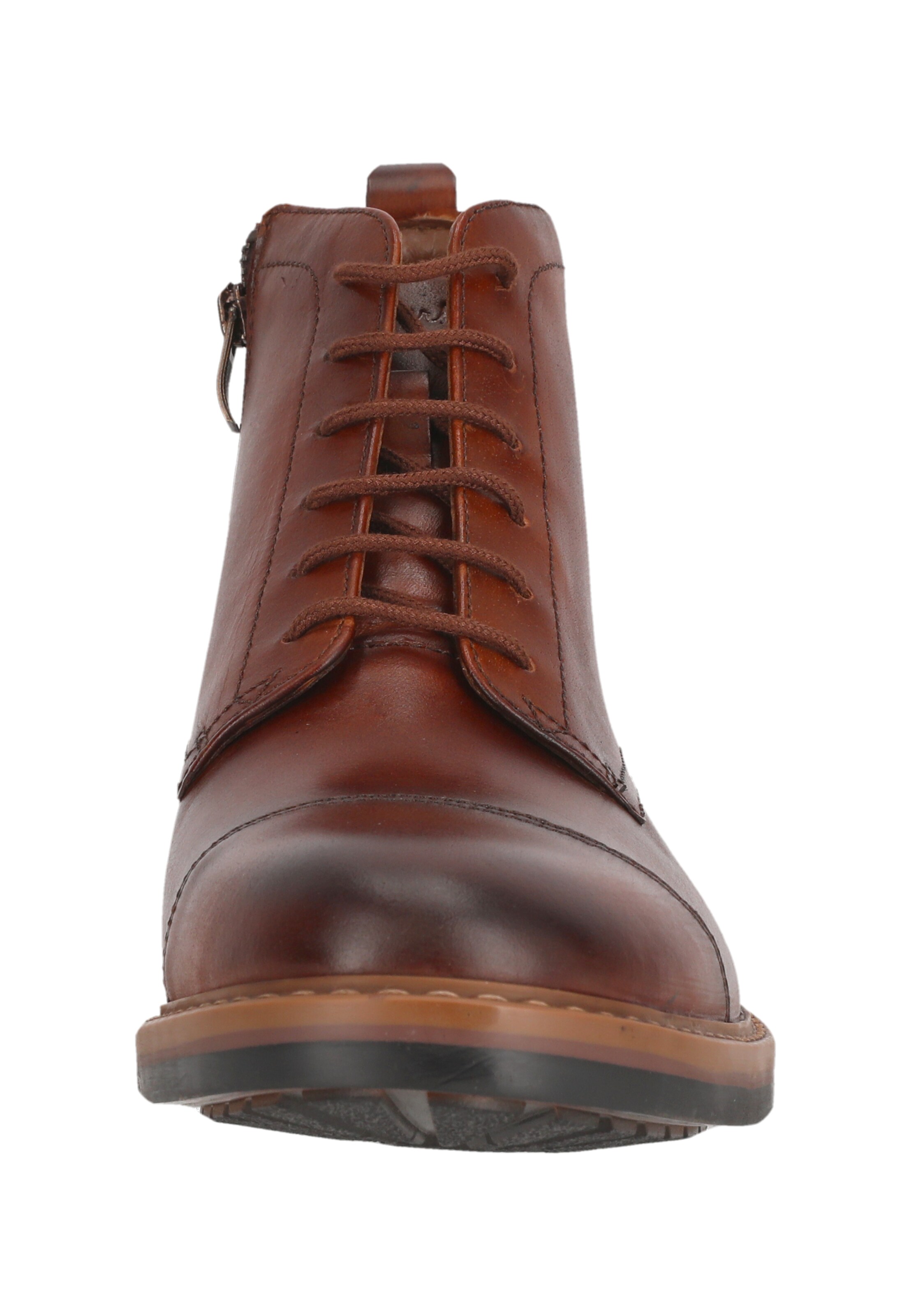 CLARKS Lace-up boot 'Aldwin Cap' in Brown