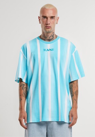Karl Kani - Camiseta en azul: frente