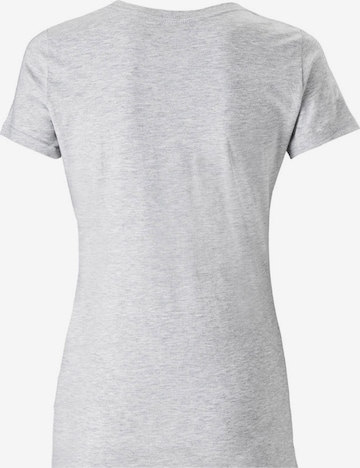 LOGOSHIRT T-Shirt 'Der kleine Maulwurf' in Grau