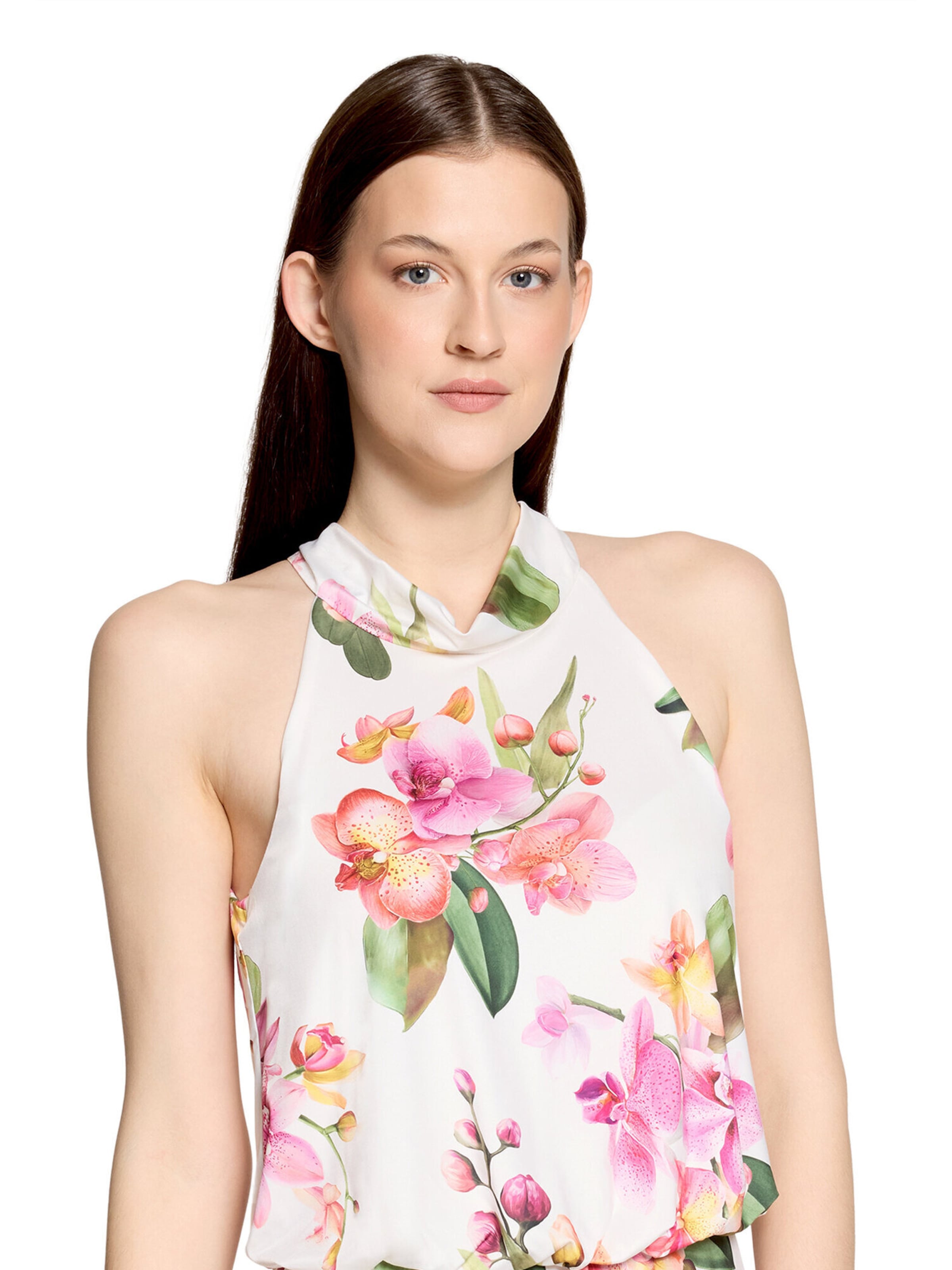 Tuta jumpsuit di Vera Mont in bianco
