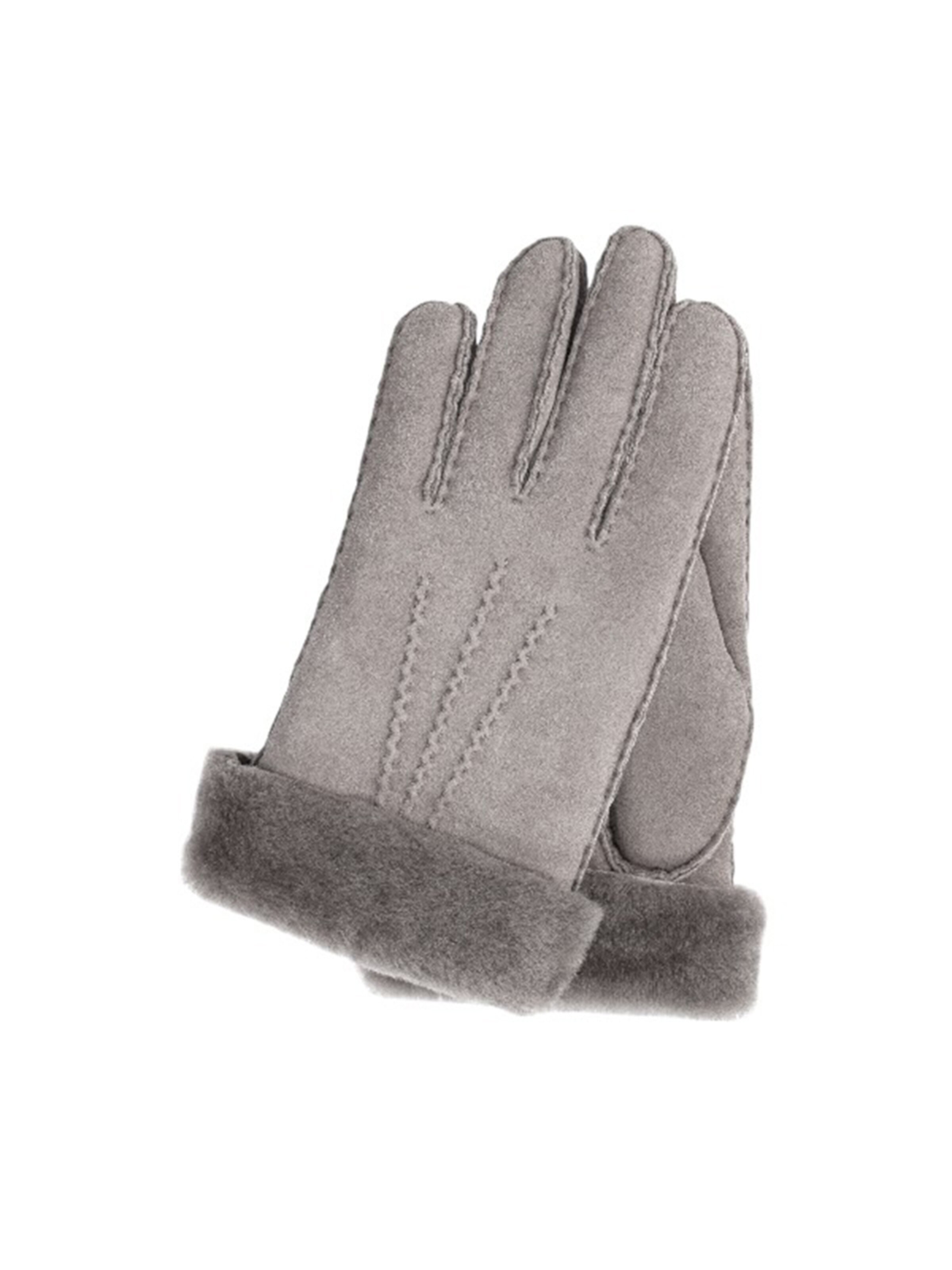 KESSLER Fingerhandschuhe 'ILVY' in Grau: Vorderseite