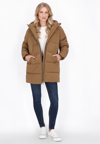 DreiMaster Maritim Wintermantel in Beige