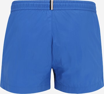 BOSS Black Badeshorts 'Mooneye' in Blau