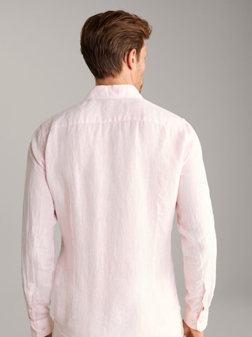 JOOP! Slim fit Overhemd 'Pai' in Roze