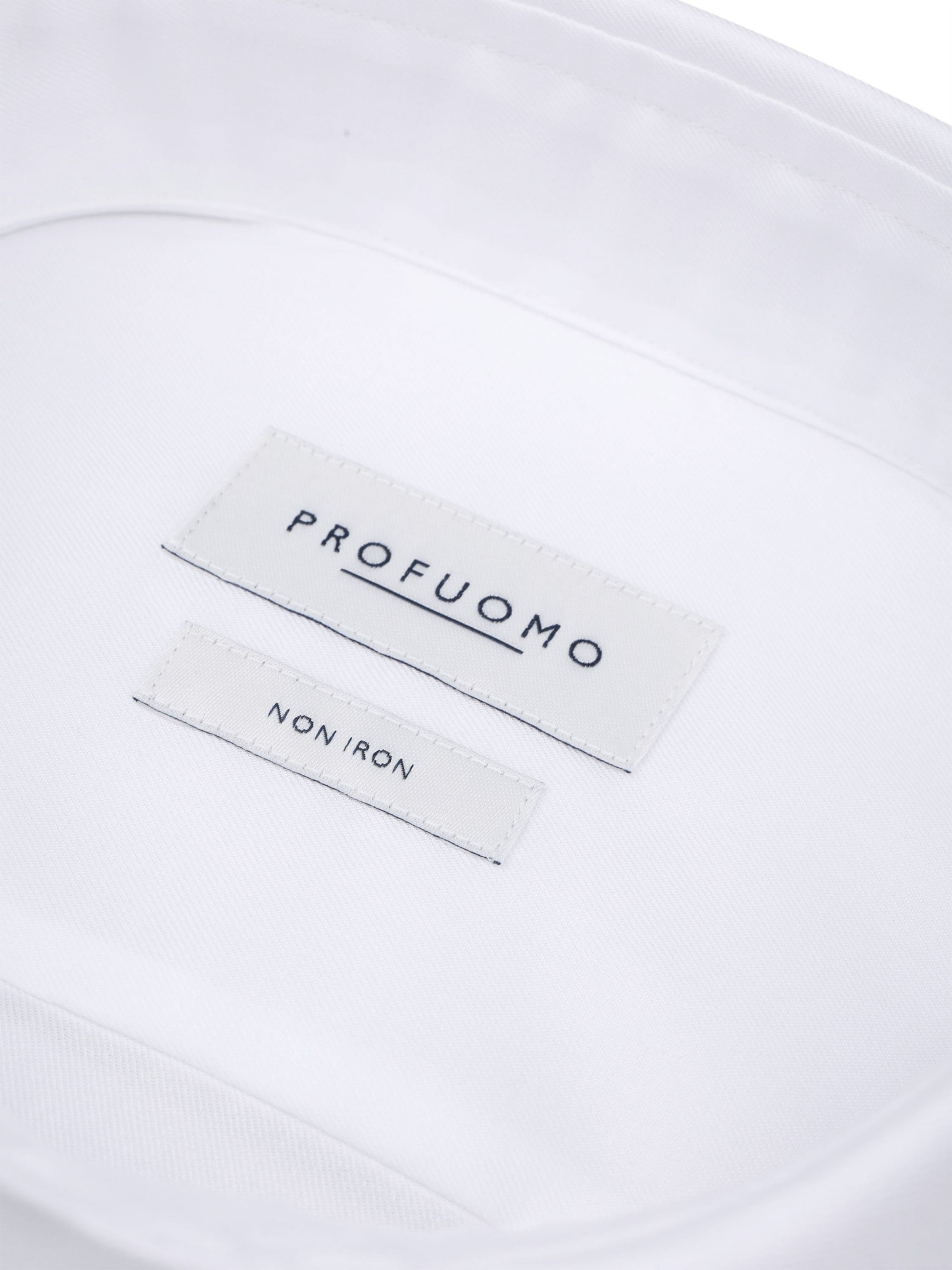 Profuomo Slim fit Button Up Shirt in White