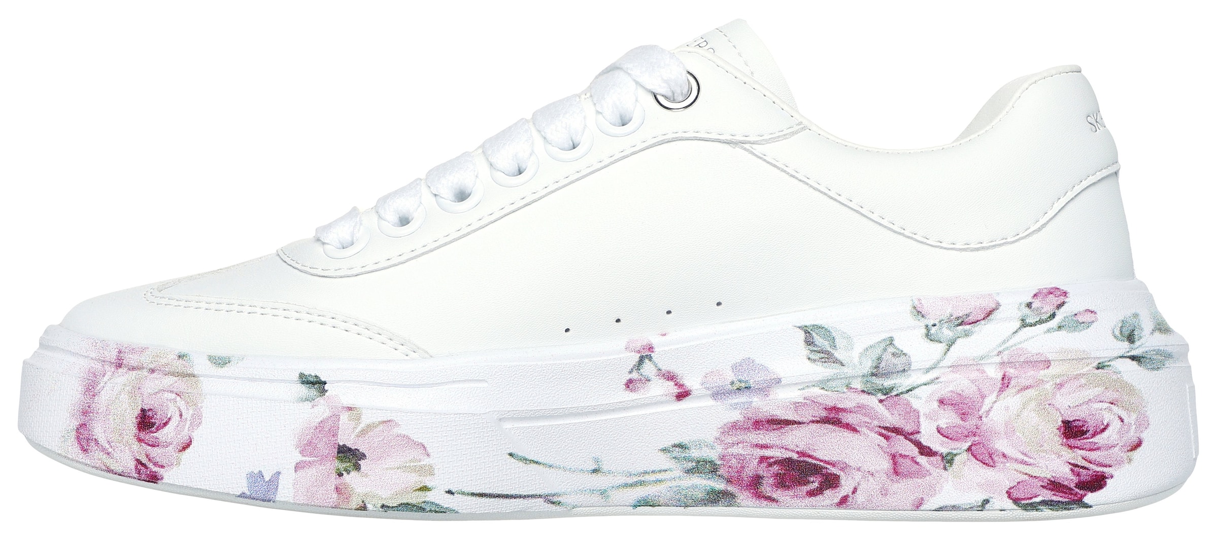 SKECHERS Sneakers in White: front