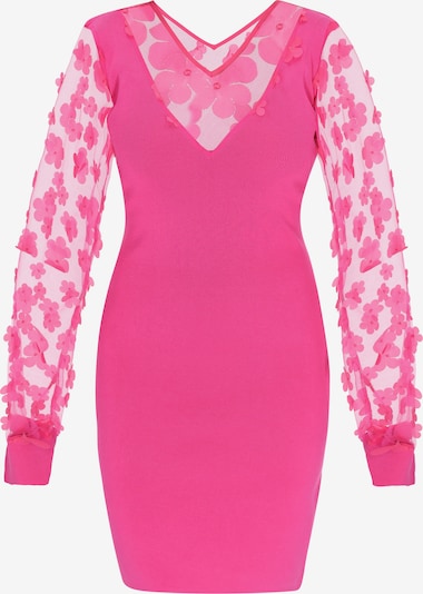 faina Cocktailmekko värissä vaaleanpunainen, Tuotenäkymä