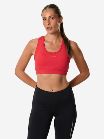 SWEDEMOUNT Bralette Sports Bra 'Core' in Red