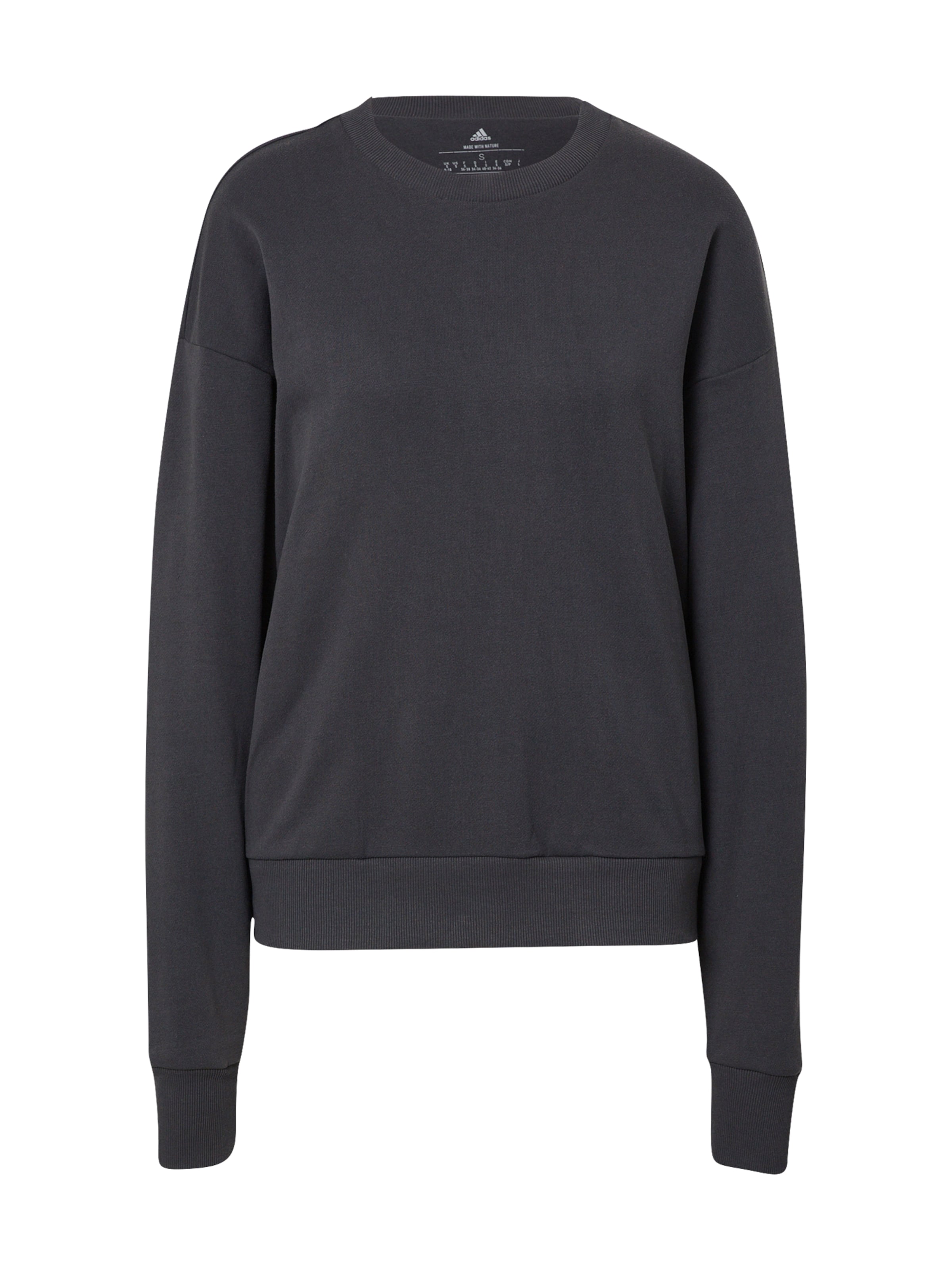 Sweat de sport 'Studio Lounge Loose' ADIDAS SPORTSWEAR en gris : devant