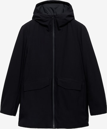 MANGO MAN Átmeneti parka 'Interval' - fekete: elől