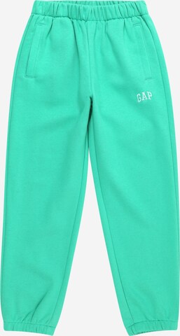 Tapered Pantaloni di GAP in verde: frontale