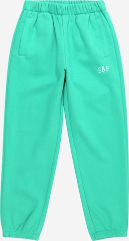 GAP - Tapered Pantalón en verde: frente