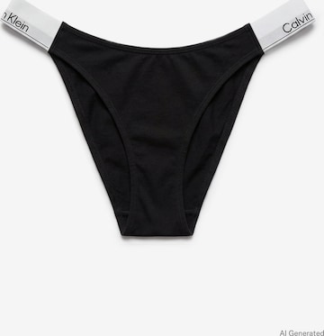 Calvin Klein Panty in Black: front