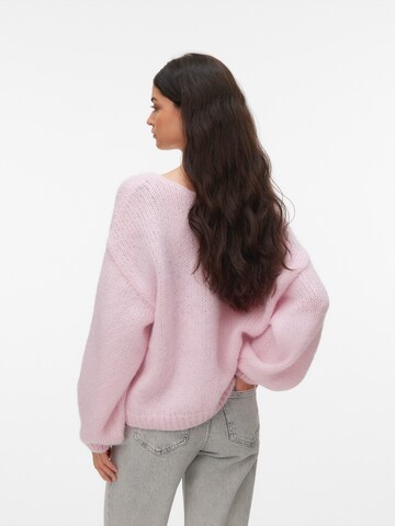 VERO MODA Oversized trui 'VMMAYBE' in Roze