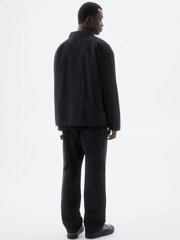 Veste mi-saison Pull&Bear en noir