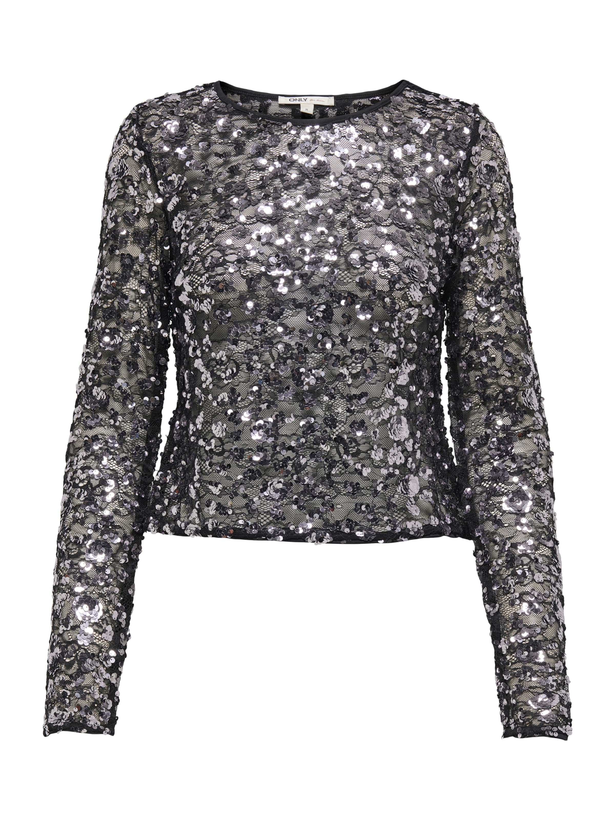 ONLY Μπλούζα 'ONLPalema' σε ασημί: μπροστά